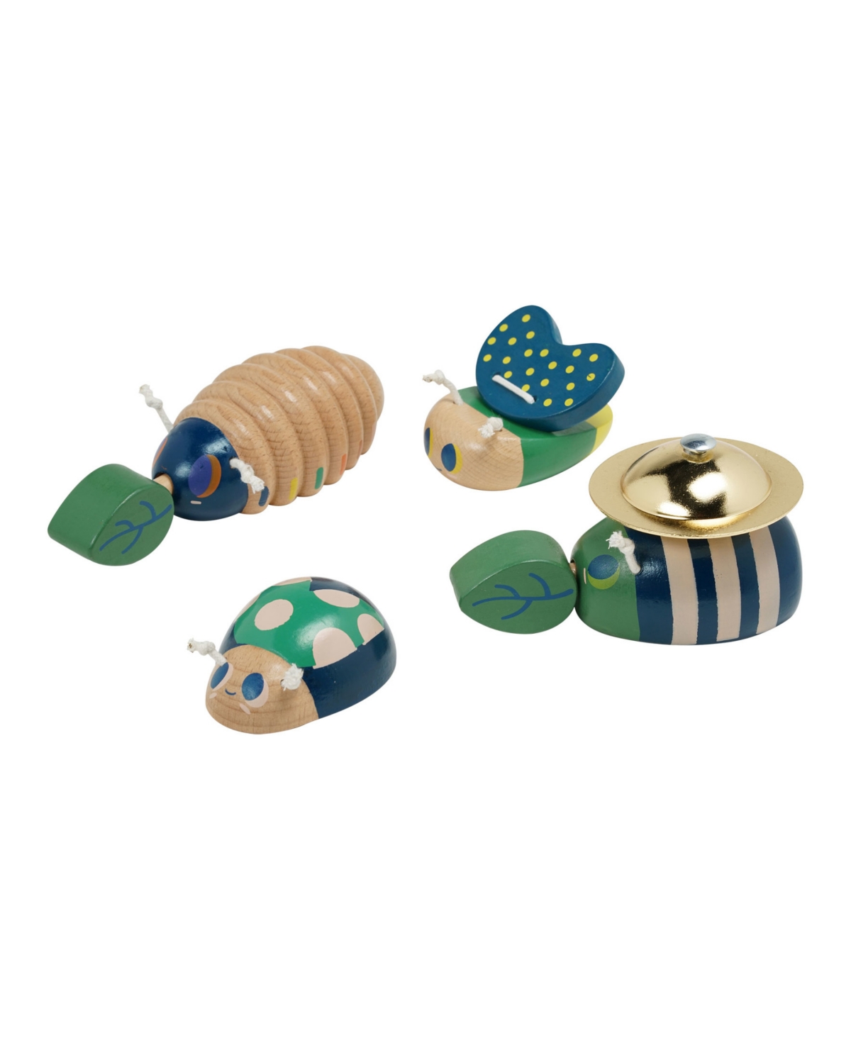 Shop Manhattan Toy Company Folklore Bug Quartet Musical Wooden Toy Set, 4 Piece In Multicolor