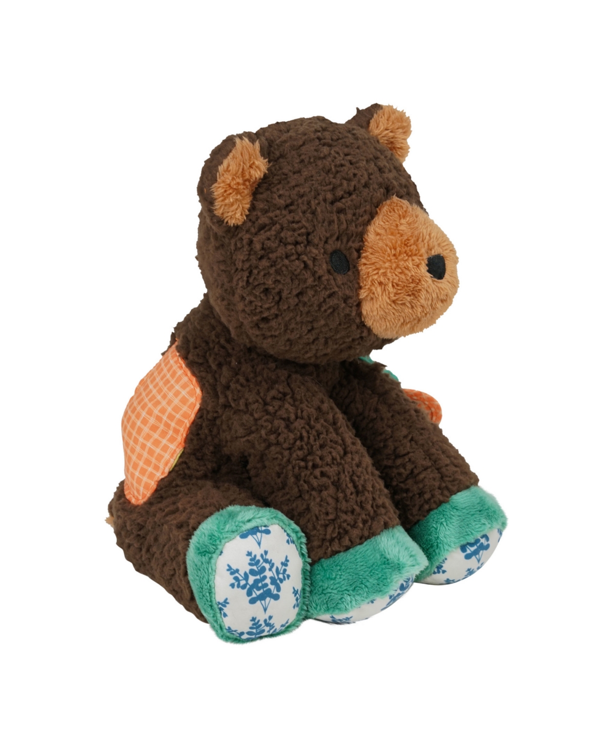 Shop Manhattan Toy Company Wild Bear-y Plush Teddy Bear 8" Stuffed Animal Activity Toy In Multicolor