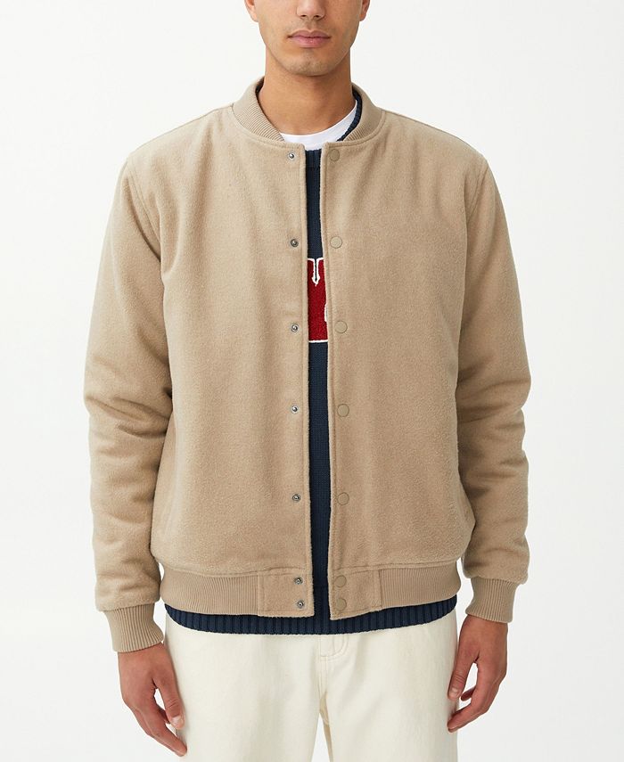 COTTON ON Men's Varsity Jacket Macy's