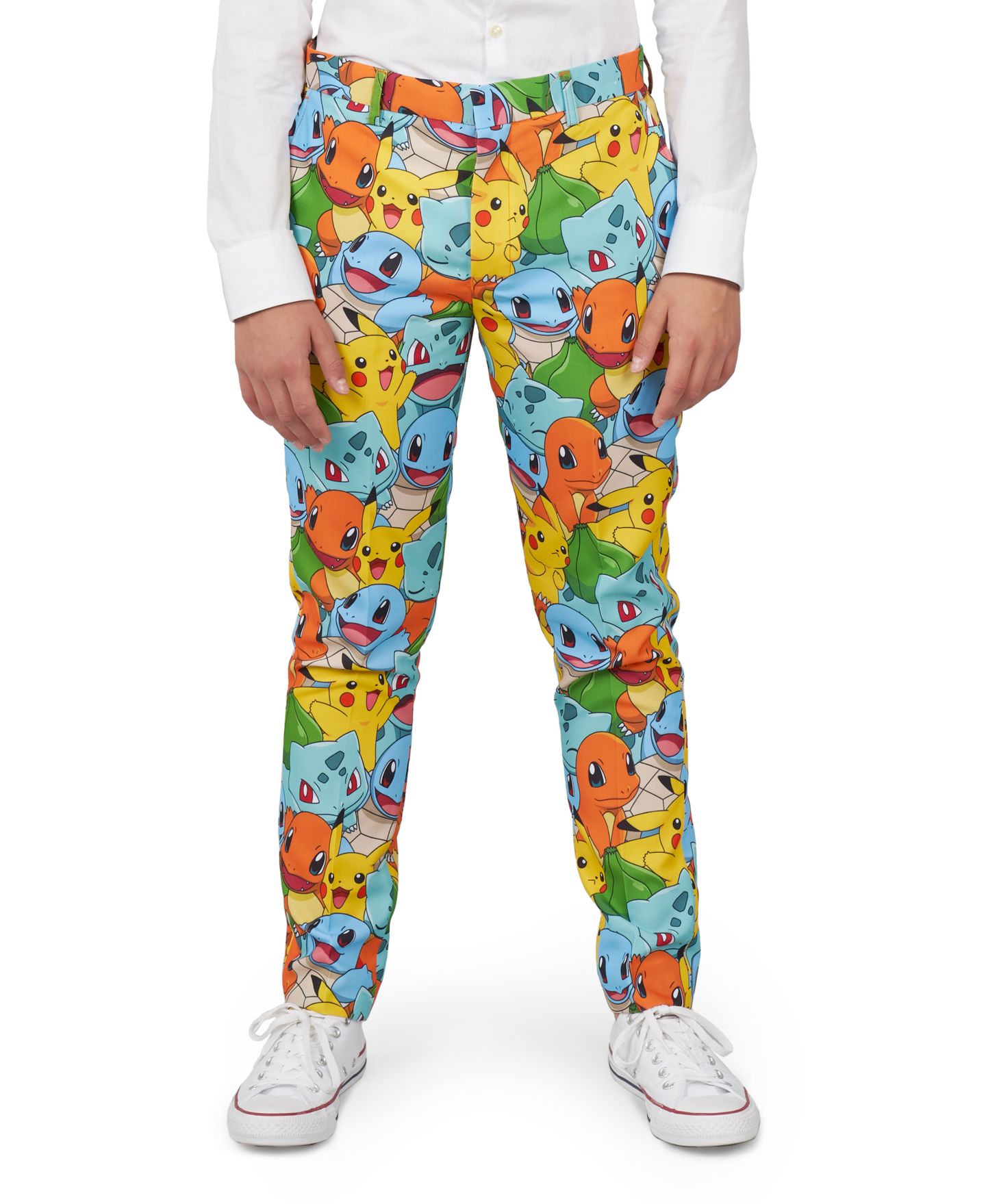 Детский костюм-тройка OppoSuits Pokemon: комплекты, брюки и галстук на клипсе, для мальчика — фото 3