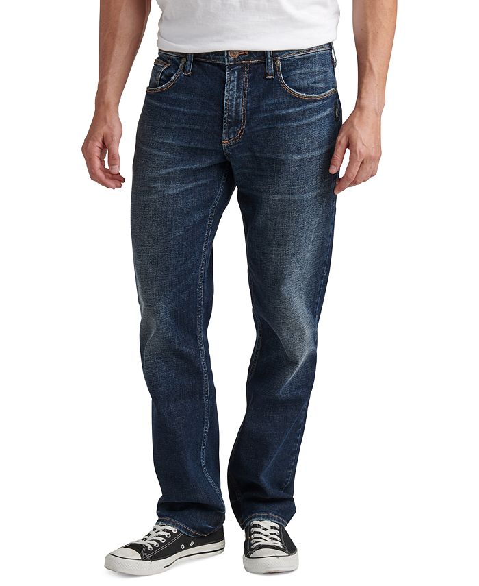 Silver Jeans Co. Men's Machray Classic Fit Straight Leg Jeans - Macy's