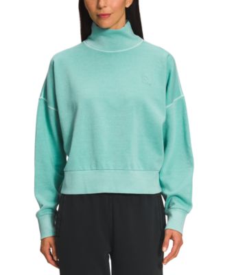 The North Face - Women's Garment Dye Mock-Neck Sweatshirt