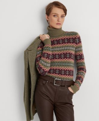 Macy's ralph lauren turtlenecks best sale