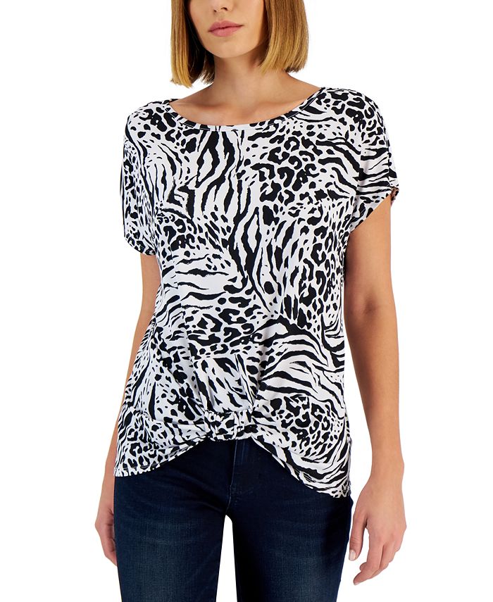 Willow Drive Women's Knot-Front Top - Macy's