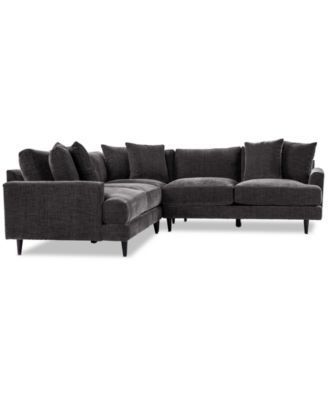 CLOSEOUT! Mariyah 3-Pc. Fabric Sectional, Created for Macy's