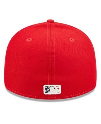 Men's Red Pittsburgh Pirates 2022 4th of July Low Profile 59FIFTY Fitted Hat