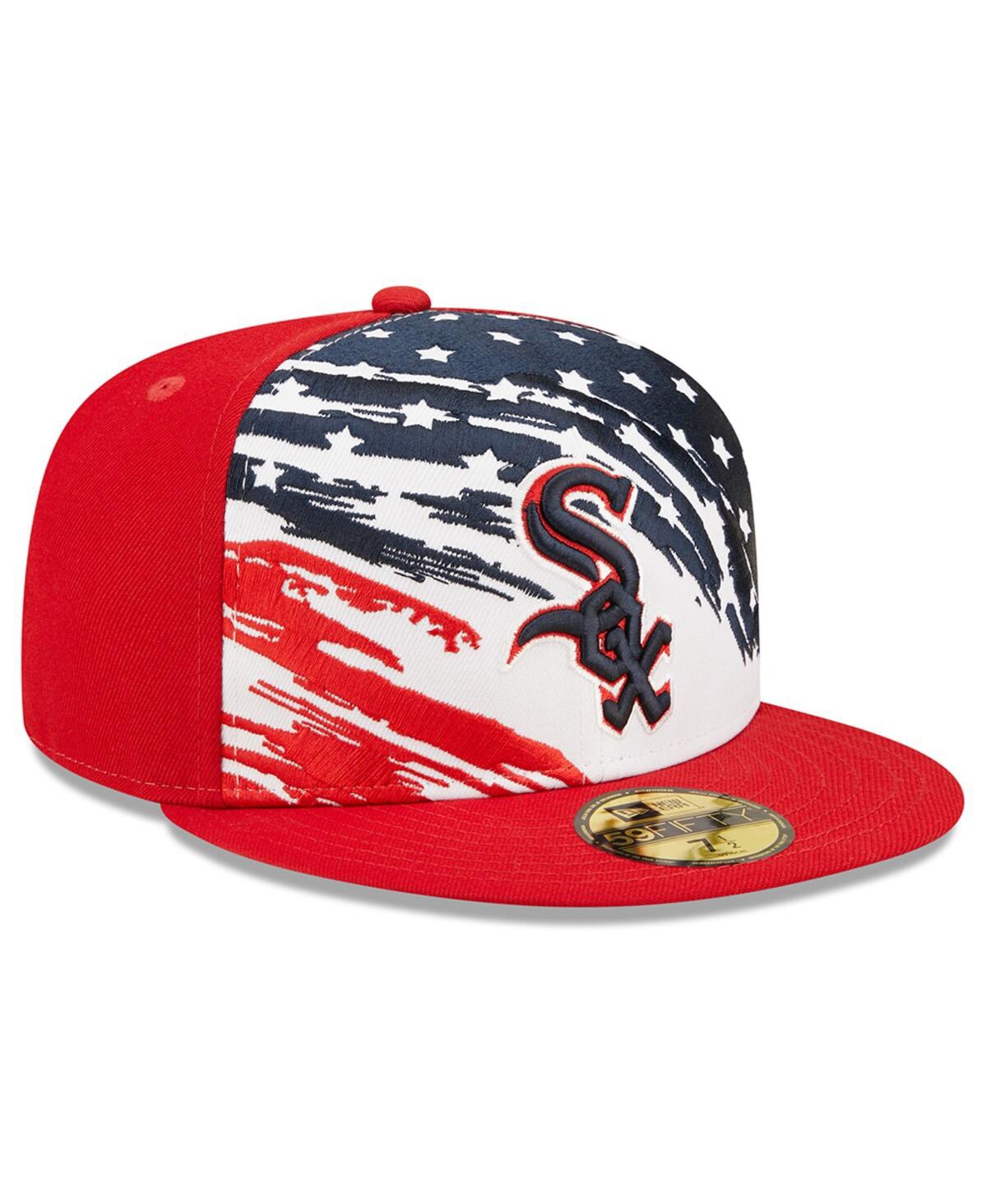 New Era Red Chicago White Sox 2022 4th Of July On-field 59fifty Fitted Hat In Red