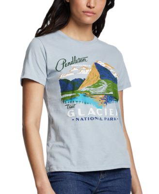 Pendleton - Women's Glacier Park Graphic-Print Cotton T-Shirt
