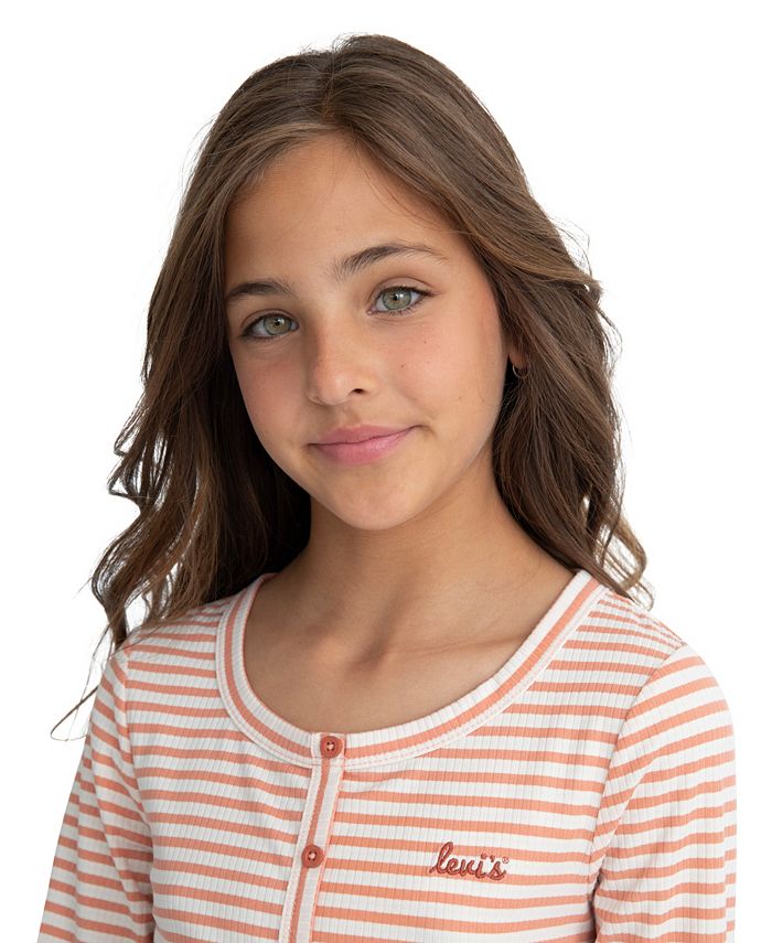 LEVI'S Jungen Polohemd - KT-Knit Mit Nackenband In Ether Farbe