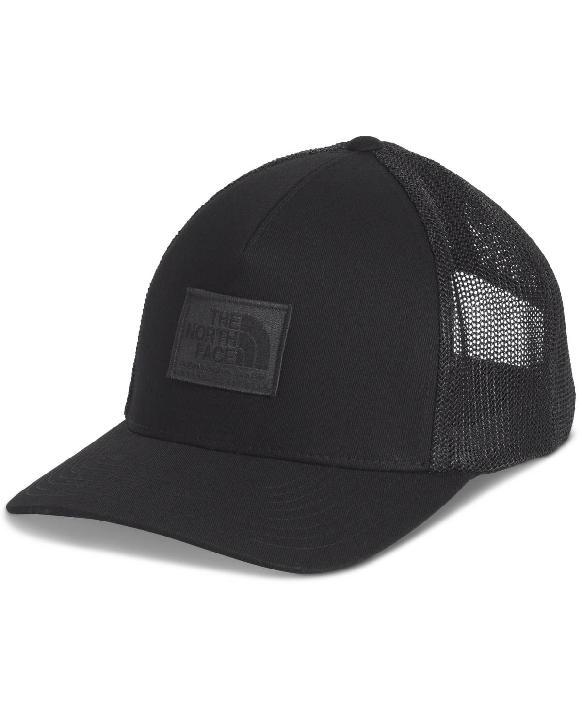 The North Face Men's Keep It Patched Structured Trucker In Tnf Black,tnf Black,asphalt Grey