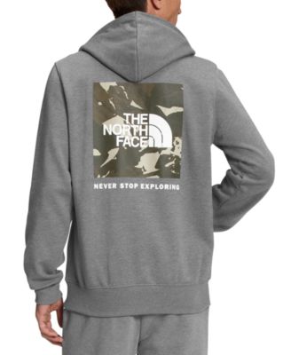 The North Face Printed Box NSE Hoodie - Grey - Medium
