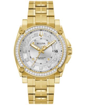 Macy's bulova diamond watch best sale