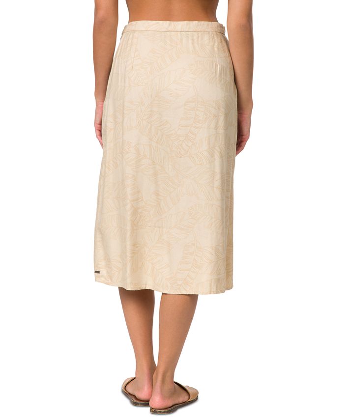 Hurley Juniors' Button Side Midi Skirt Macy's