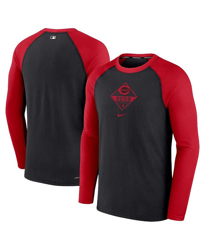 Nike Cincinnati Reds Diamond Mlb Long-sleeve T-shirt for Men