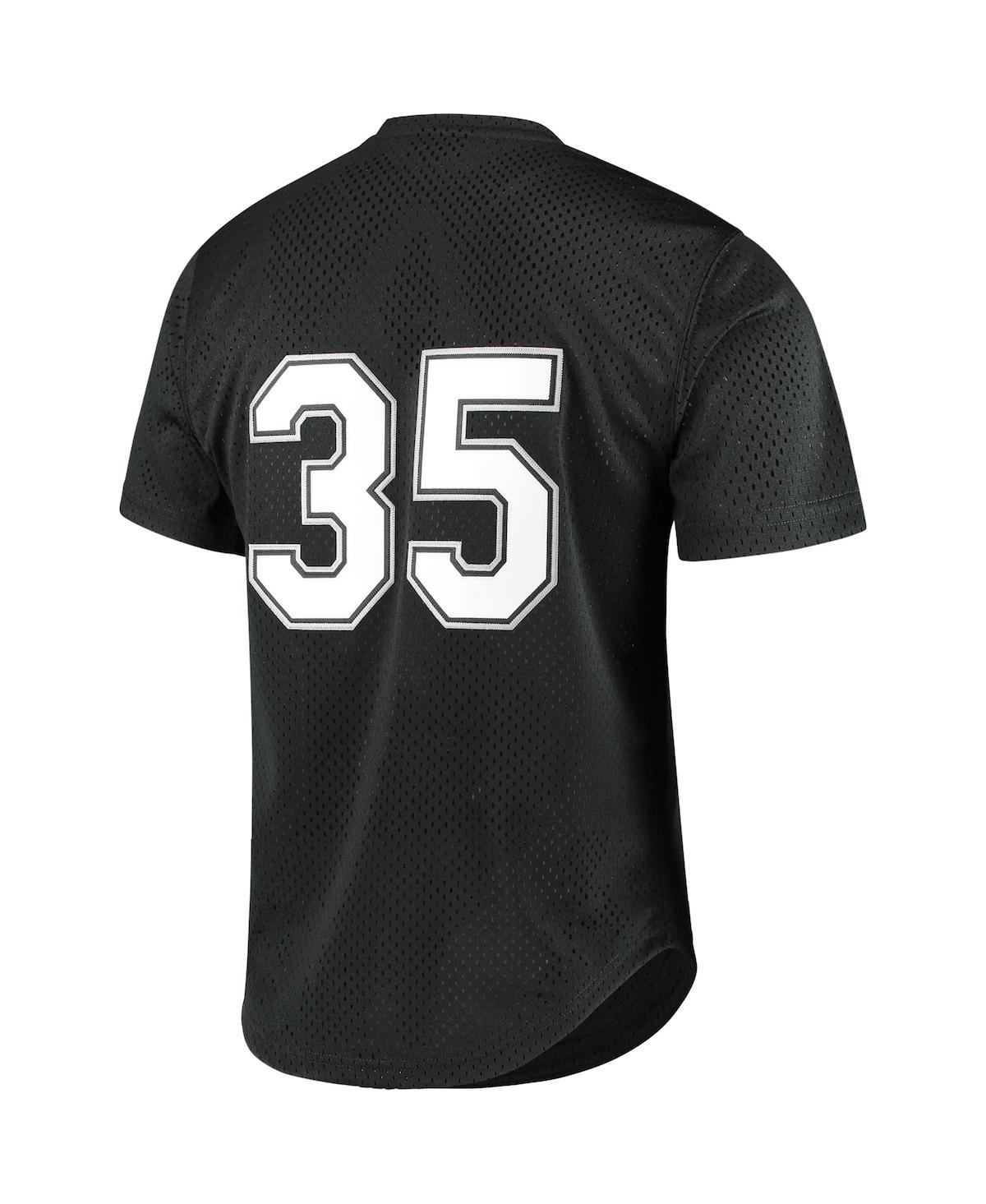 Men's Mitchell & Ness Frank ThomasChicago White Sox Cooperstown Mesh Batting Practice Jersey - Black
