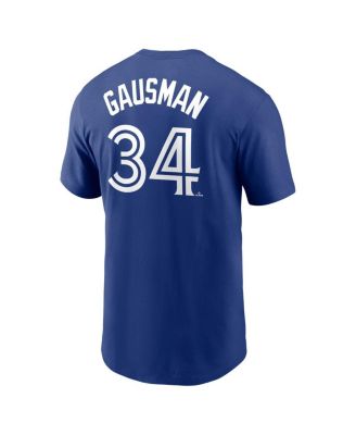 Men's Kevin Gausman Navy Toronto Blue Jays Name and Number T-shirt
