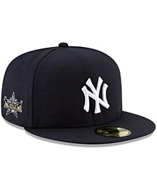 Men's Derek Jeter Navy New York Yankees 14X MLB All-Star Side Patch 59FIFTY Fitted Hat