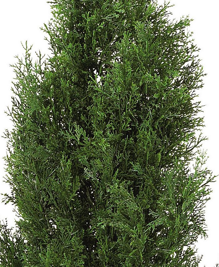 Nearly Natural 4' Cedar Indoor/Outdoor Artificial Tree Macy's