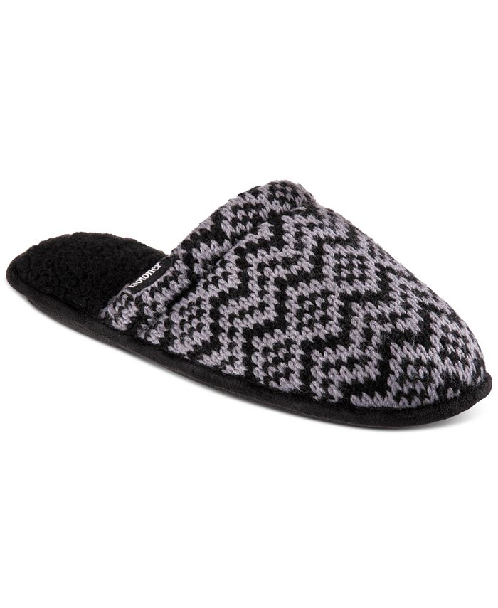 Isotoner Men's Wallace Fair Isle Clog Slippers Macy's