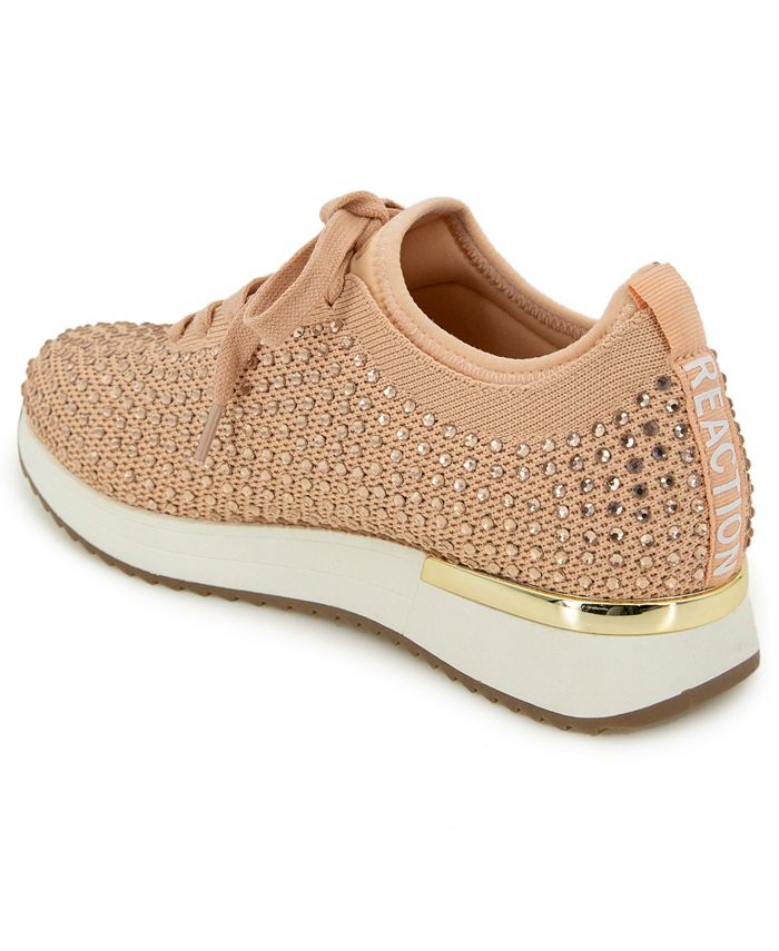 Kenneth Cole Reaction Women's Cameron Jewel Joggers Sneakers In Pansy