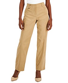 Petite Tummy-Control Curvy Fit Pants, Petite and Petite Short, Created for Macy's