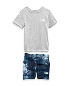 Toddler Boys Summer T-shirt and Shorts, 2 Piece Set