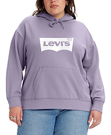 Trendy Plus Size Graphic Standard Fit Hoodie