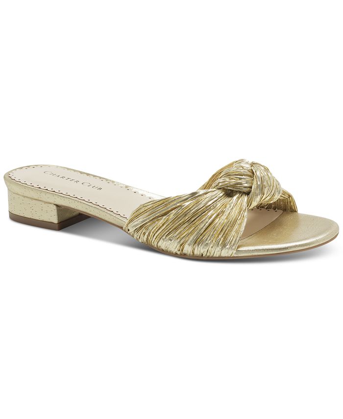 Macys charter club sandals online