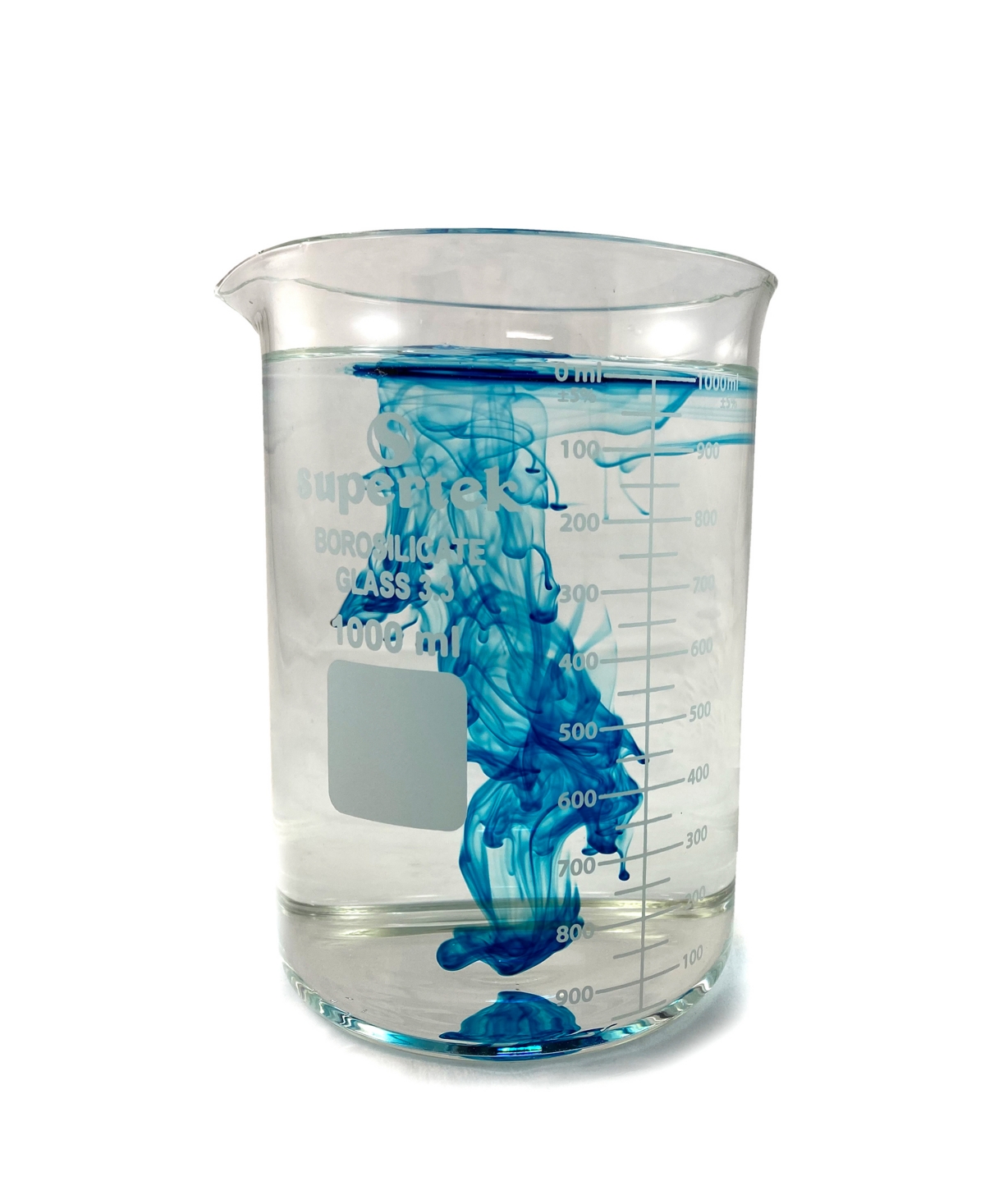 Shop Supertek Glass Beakers Set, 5 Piece In Clear