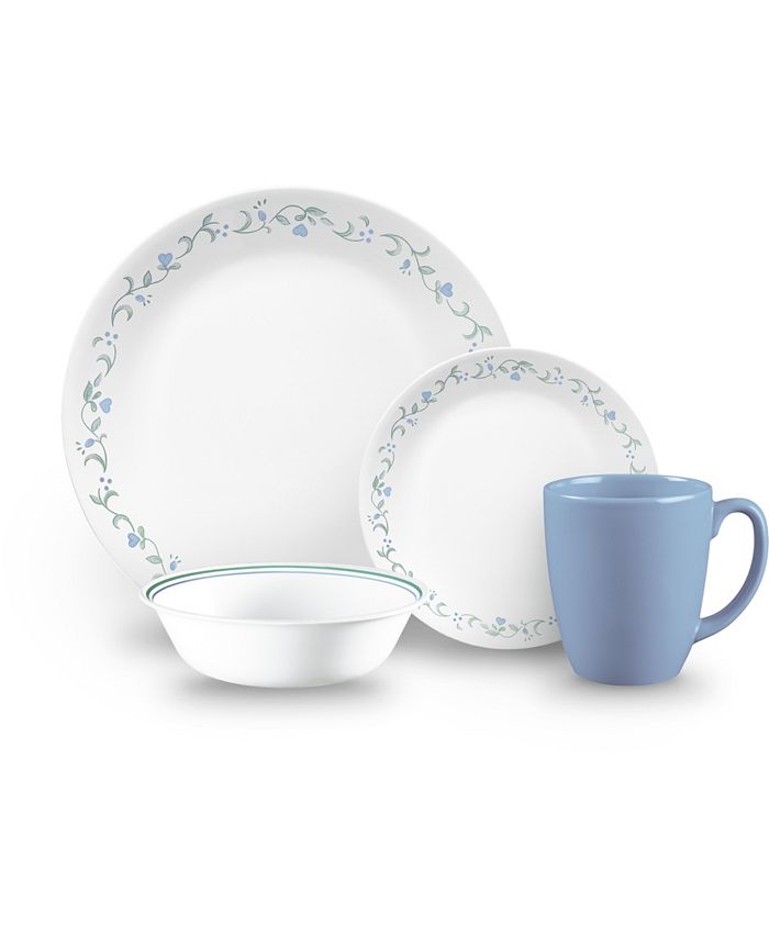 Corelle Country Cottage Dinnerware Set Service For 4, 16 Pieces Macy's