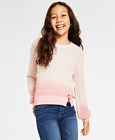 Big Girls Ombre Bow Sweater
