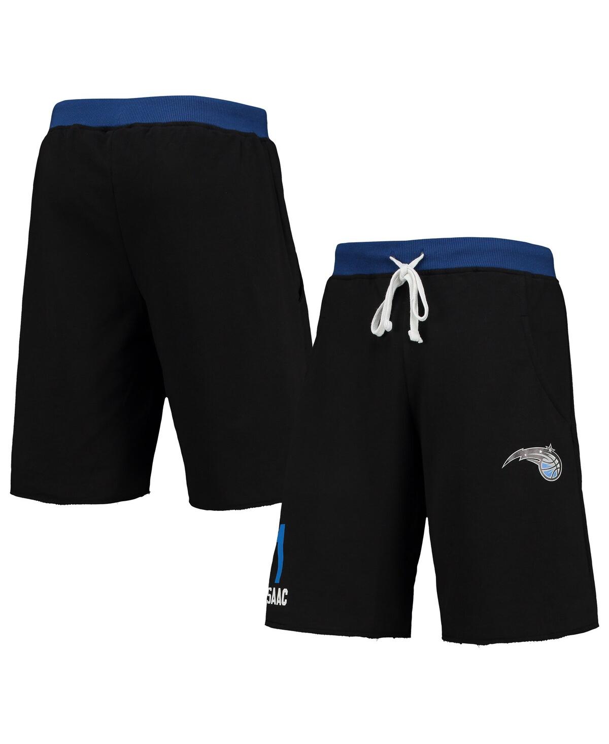 Shop Profile Men's Jonathan Isaac Black Orlando Magic Name And Number French Terry Shorts