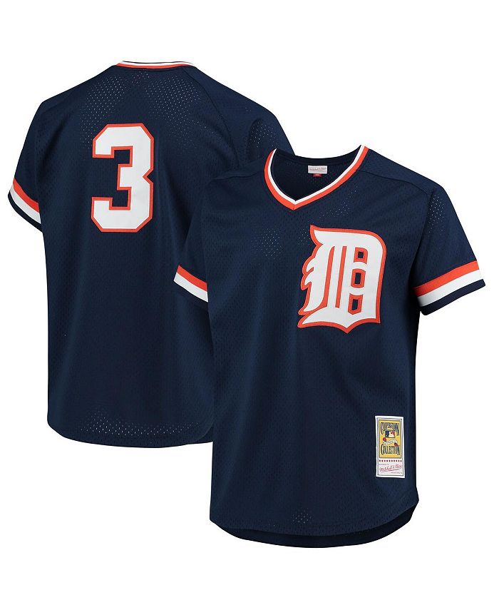 Mitchell Ness Men s Alan Trammell Navy Detroit Tigers 1984