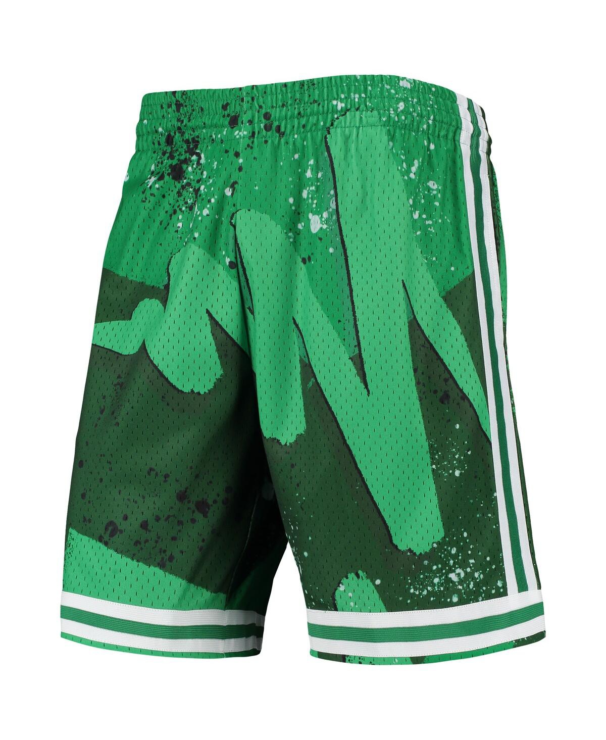 Mitchell & Ness Men's  Kelly Green Boston Celtics Hardwood Classics 1985 Hyper Hoops Swingman Shorts In Kelly Green