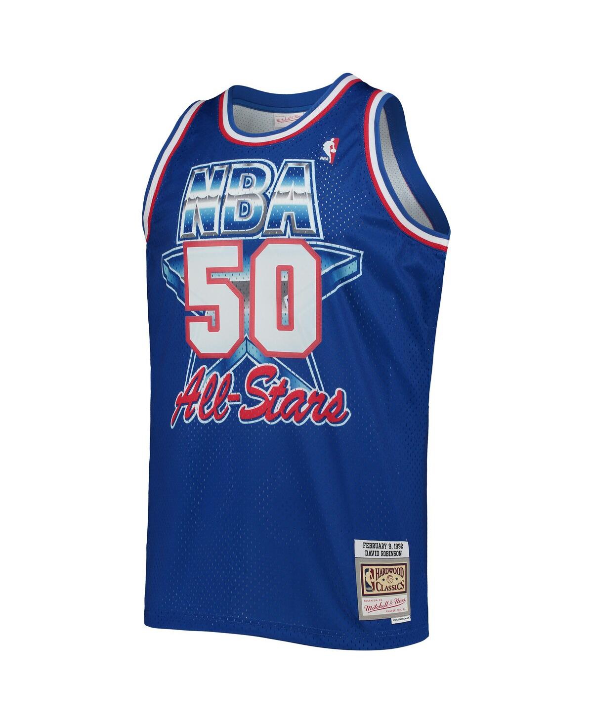 Men's Mitchell & Ness David RobinsonWestern Conference Hardwood Classics 1992 Nba All-Star Game Swingman Jersey - Royal