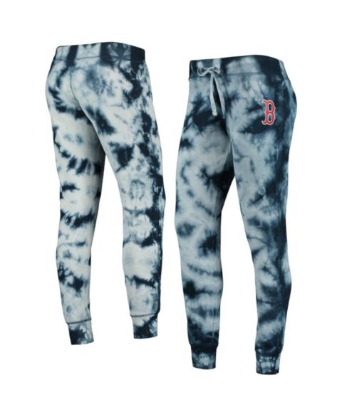 Женские брюки New Era Navy Boston Red Sox Tie-Dye Jogger