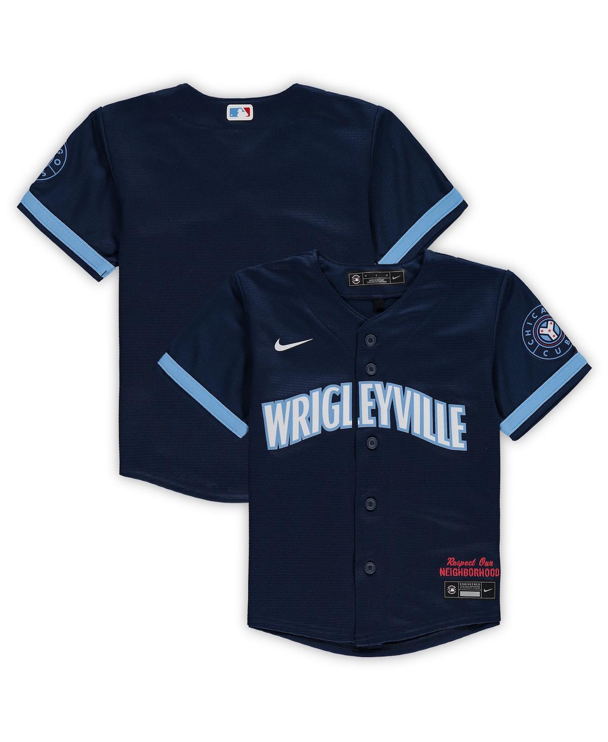 Toddler Unisex NikeChicago Cubs Mlb City Connect Replica Team Jersey - Navy