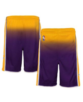 NEW XL TALL Los Angeles Lakers Mitchell & 2024 Ness Hardwood Classics Swingman Shorts