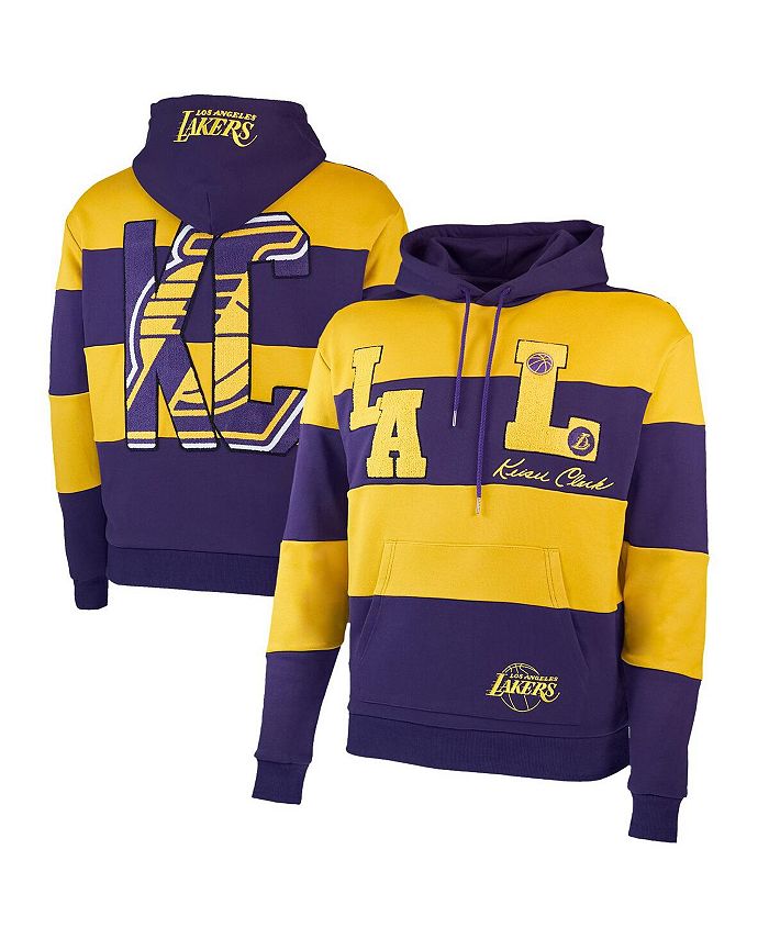 NBA Exclusive Collection Men's NBA x Keiser Clark Purple and Gold Los ...