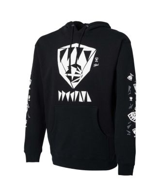 Men's NBA x Naturel Black Brooklyn Nets No Caller ID Pullover Hoodie