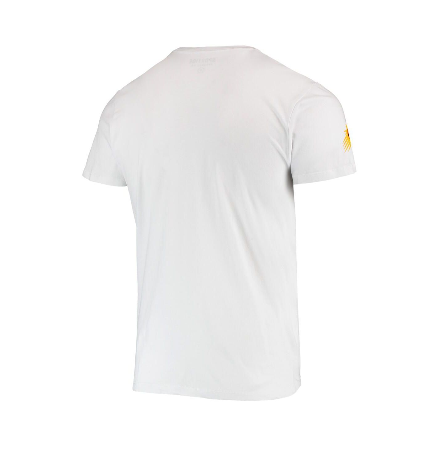 Мужская футболка Sportiqe White Phoenix Suns Street Capsule Bingham — фото 4