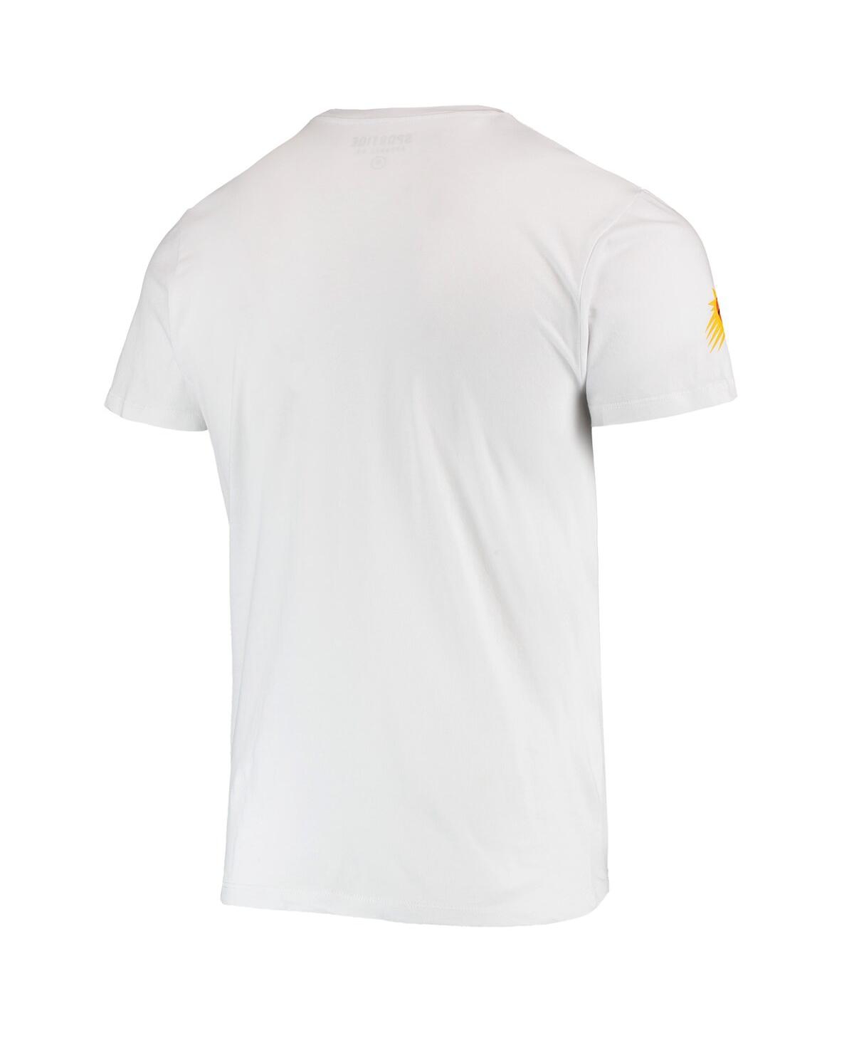 Shop Sportiqe Men's  White Phoenix Suns Street Capsule Bingham T-shirt