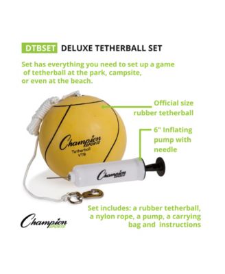 Deluxe Tether Ball Set. 10 Piece