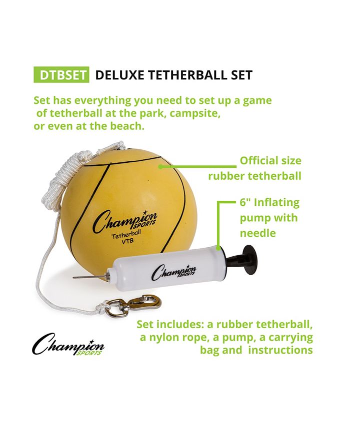 Champion Sports Deluxe Tether Ball Set. 10 Piece Macy's