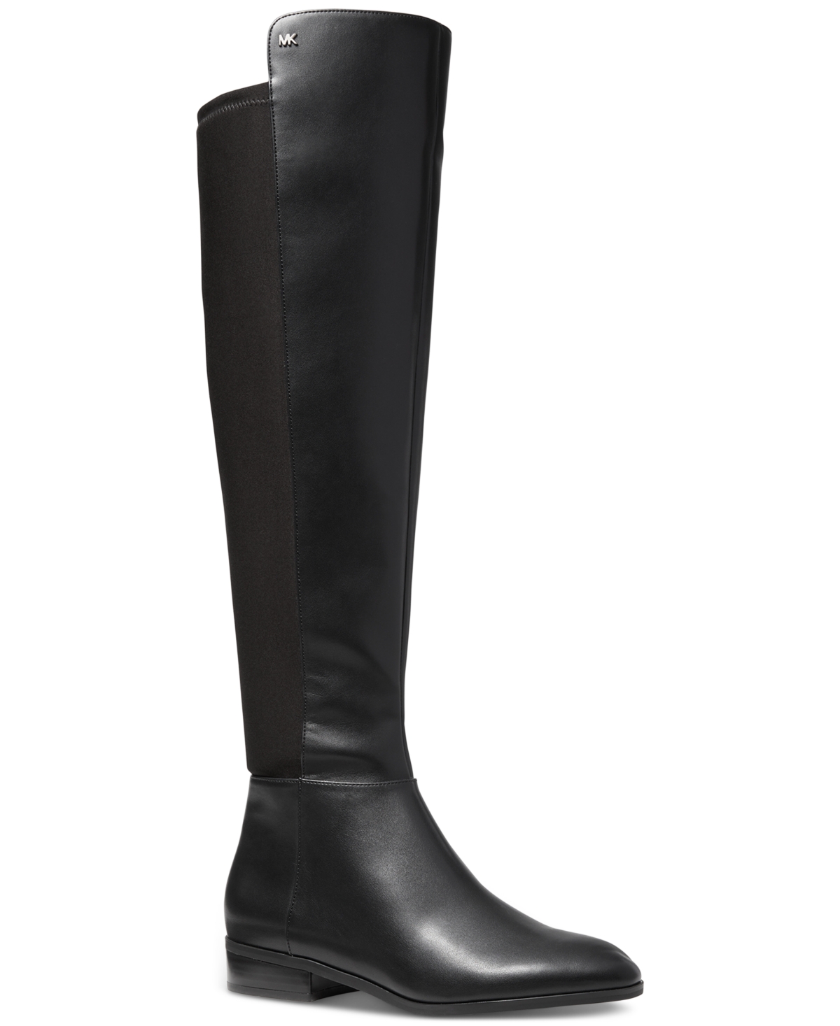 Michael Kors Michael  Women's Bromley Side-zip Over The Knee Boots In Black Leather