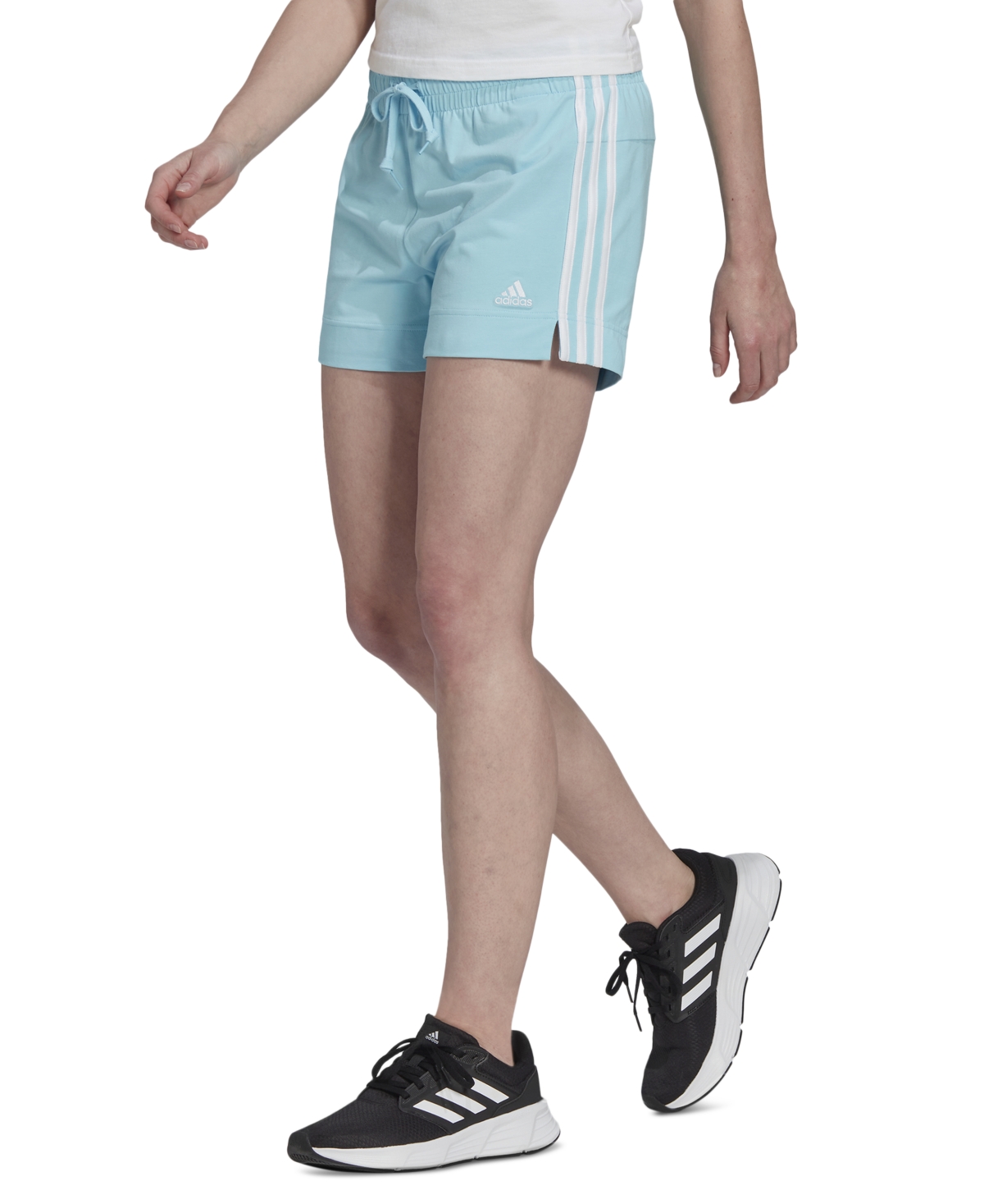 adidas Women's Essentials Slim 3-Stripes Shorts