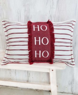 HOHOHO Christmas Decorative Pillow, 14" x 24"
