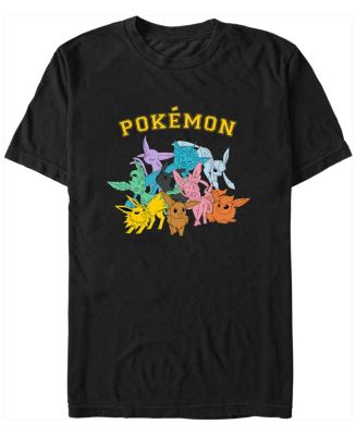 Fifth Sun Men's Pokemon Gotta Catch Eeveelutions Short Sleeve T-shirt ...