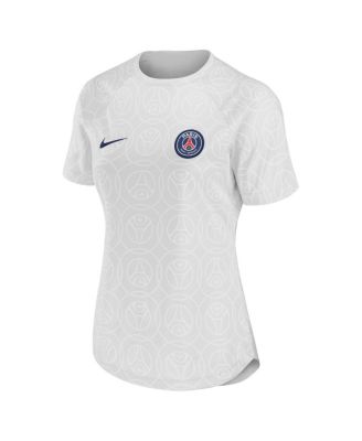 Women's Gray Paris Saint-Germain 2022/23 Pre-Match Home Performance Top