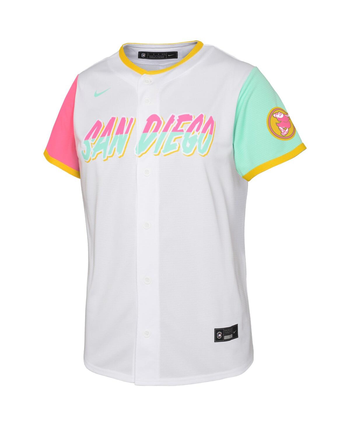 Toddler Boys and Girls Nike Manny MachadoSan Diego Padres City Connect Replica Player Jersey - White